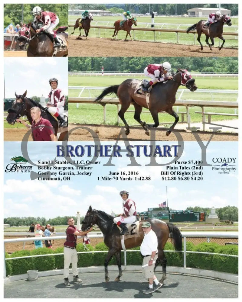 Brother Stuart - 061616 Race 02 Btp Belterra Park