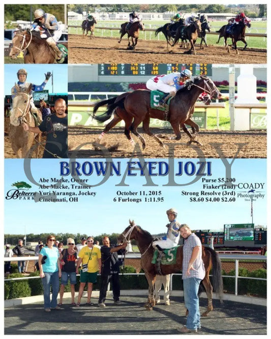 Brown Eyed Jozi - 101115 Race 07 Btp Belterra Park