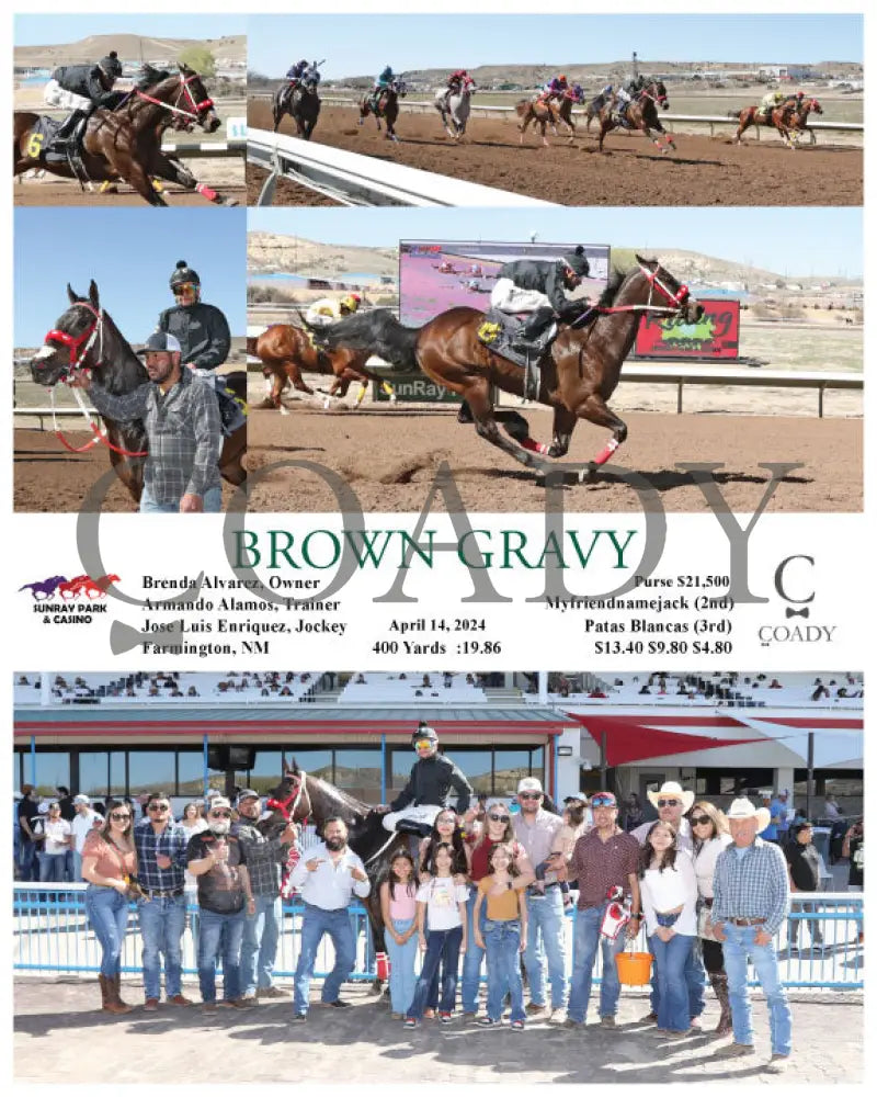 Brown Gravy - 04 - 14 - 24 R07 Srp Sunray Park