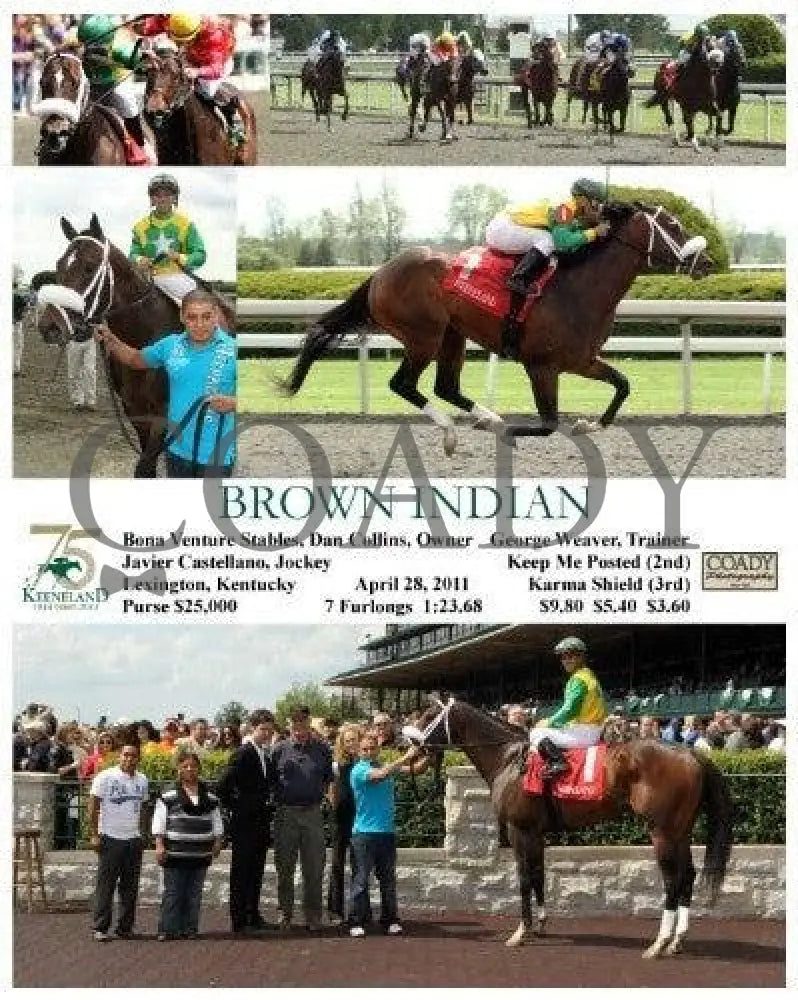 Brown Indian - 042811 Race 05 Keeneland
