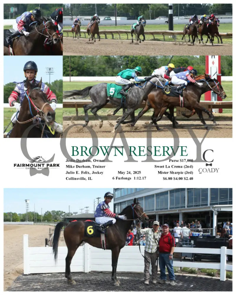 BROWN RESERVE - 05-24-25 - R06 - FP Fanduel Sportsbook Horse Racing