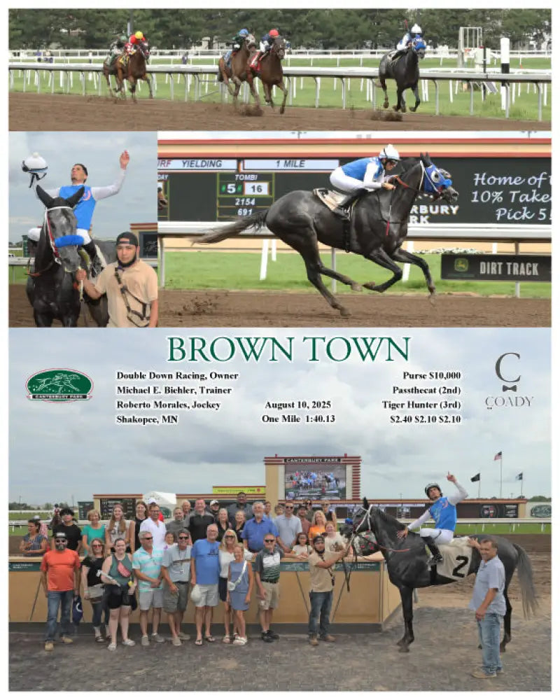 BROWN TOWN - 08-10-25 - R07 - CBY Canterbury Park