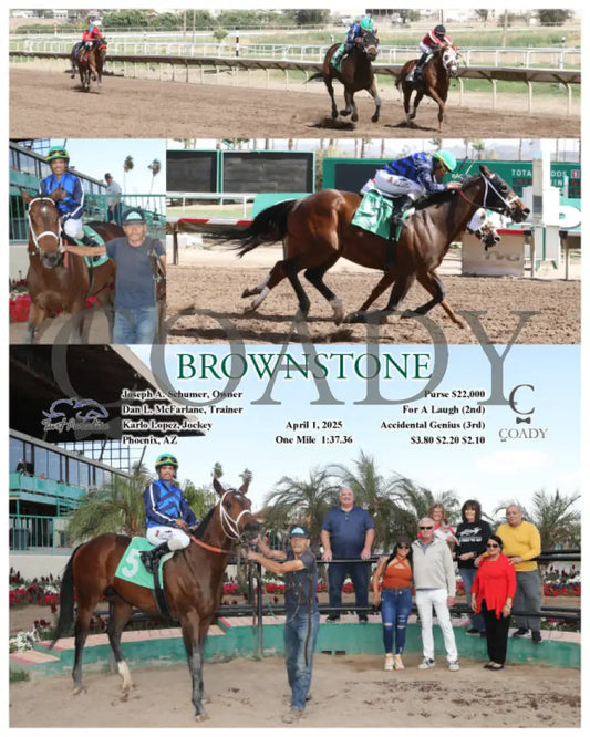 BROWNSTONE - 04-01-25 - R05 - TUP Turf Paradise