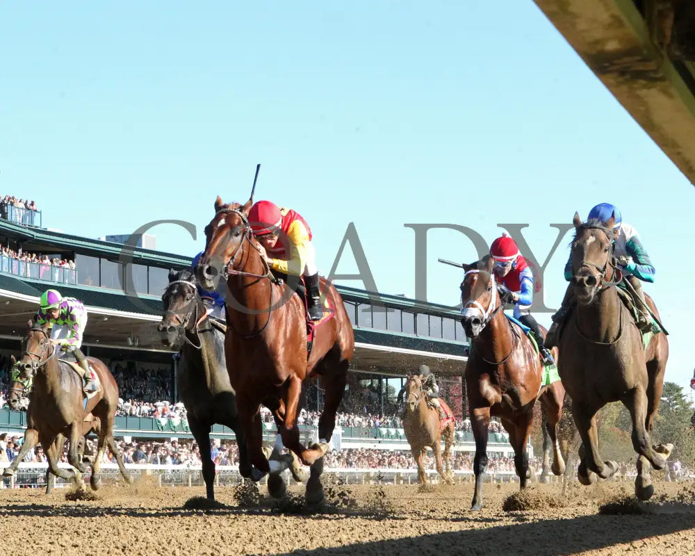 Brunacini - The Perryville G3 10-19-24 R07 Kee Under Rail 01 Keeneland