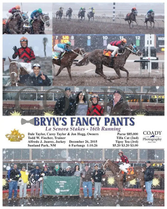 Bryn’s Fancy Pants - 122615 Race 09 Sun Sunland Park