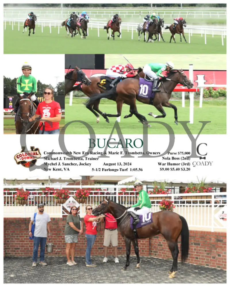 Bucaro - 08-13-24 R06 Cnl Colonial Downs