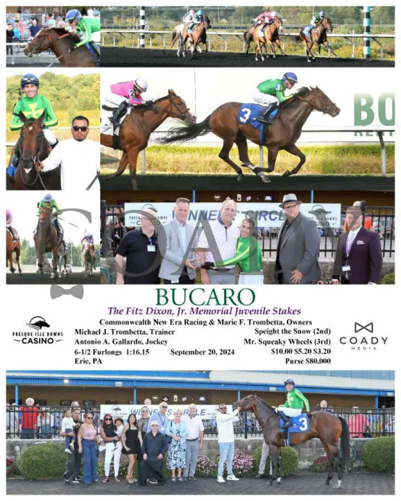 Bucaro - The Fitz Dixon Jr. Memorial Juvenile Stakes 09-20-24 R05 Pid Presque Isle Downs