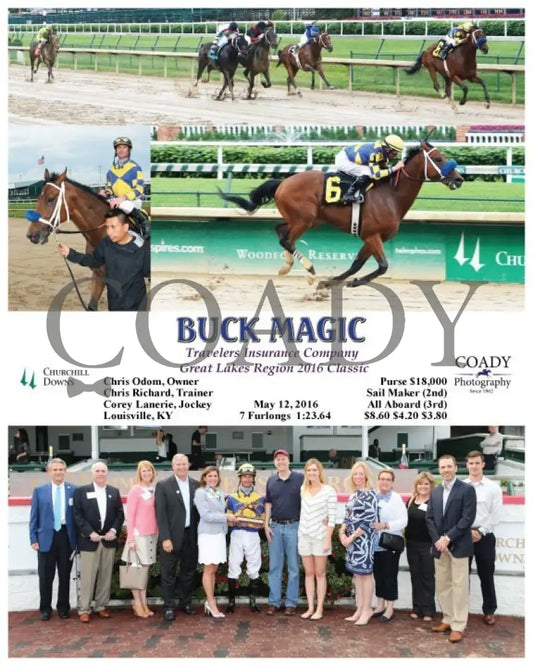 Buck Magic - 051216 Race 06 Cd Group Churchill Downs