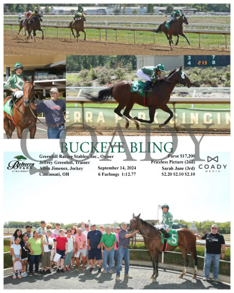Buckeye Bling - 091424 Race 02 Btp Belterra Park