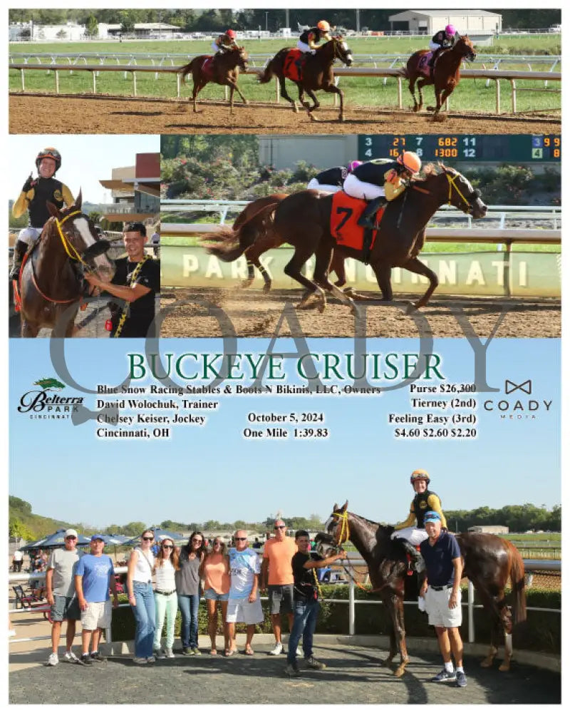 Buckeye Cruiser - 10-05-24 R08 Btp Belterra Park