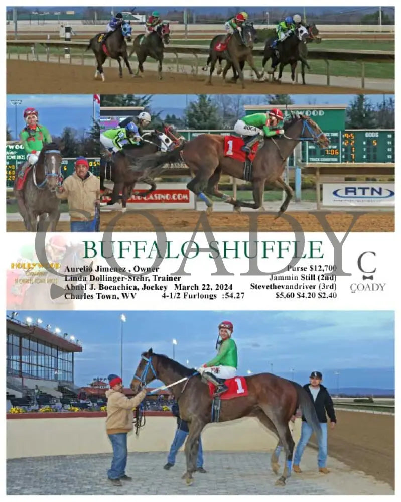 Buffalo Shuffle - 03 - 22 - 24 R01 Ct Hollywood Casino At Charles Town Races