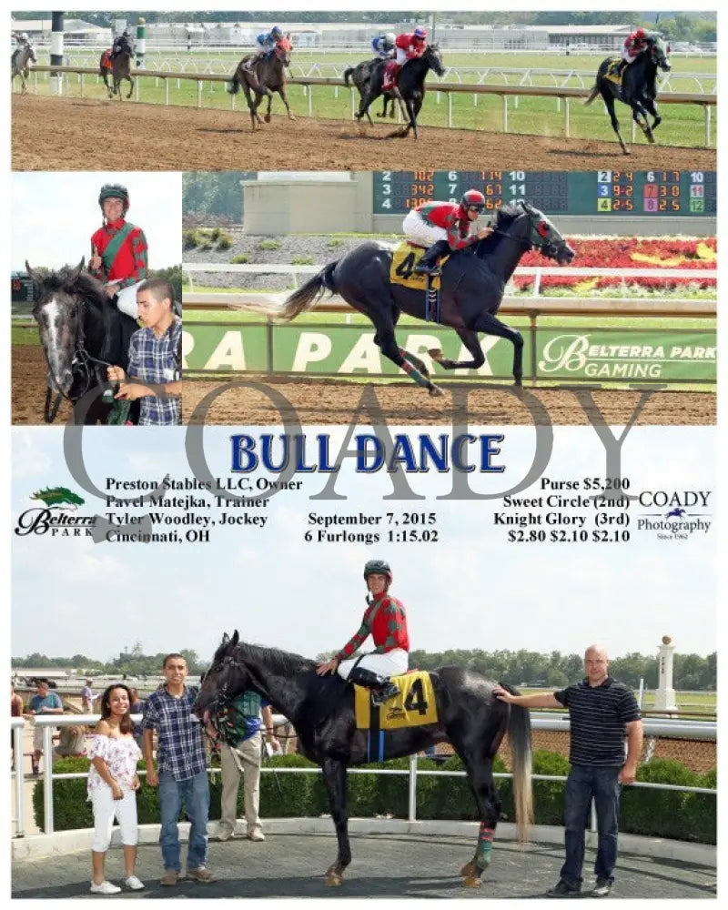 Bull Dance - 090715 Race 02 Btp Belterra Park