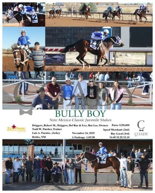BULLY BOY - New Mexico Classic Juvenile Stakes - 11-24-25 - R08 - ZIA - Coady Media - Kurtis Coady Photography