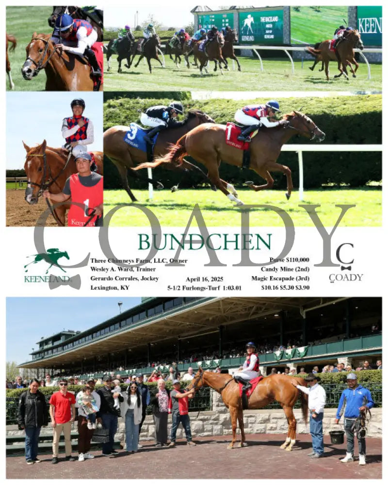 BUNDCHEN - 04-16-25 - R05 - KEE Keeneland