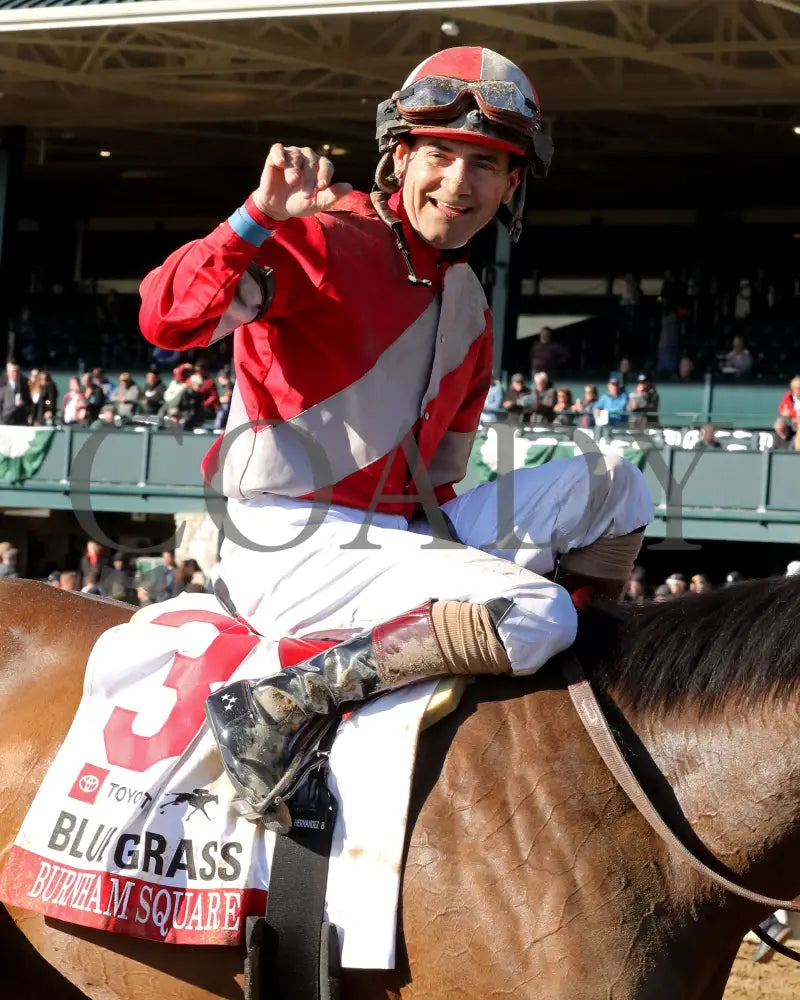 BURNHAM SQUARE - The Blue Grass - 040825 - Race 10 - KEE - Brian Hernandez Jr 04 Keeneland
