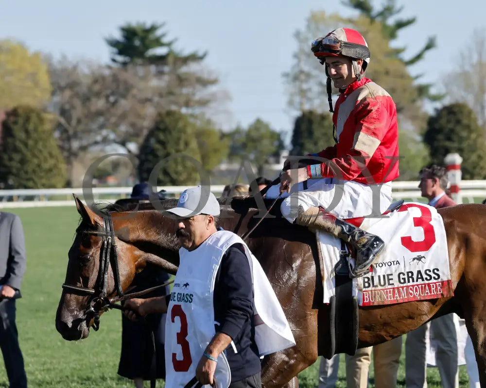 BURNHAM SQUARE - The Blue Grass - 040825 - Race 10 - KEE - Come Back 10 Keeneland
