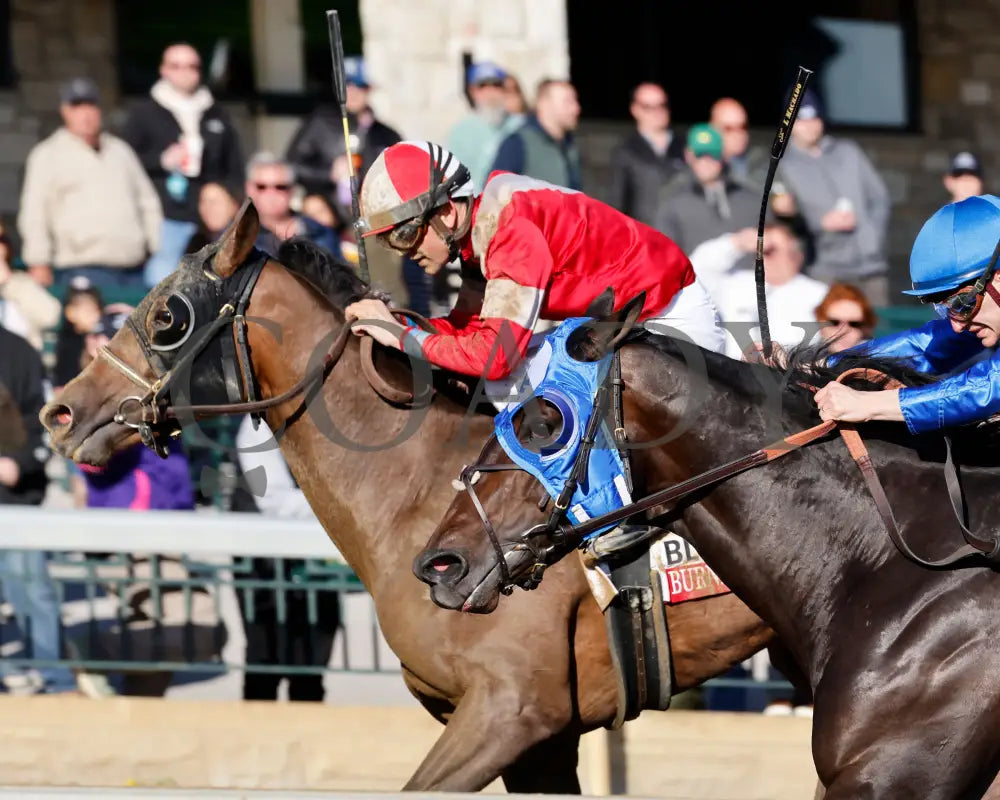 BURNHAM SQUARE - The Blue Grass - 040825 - Race 10 - KEE - Inside Finish 03 Keeneland