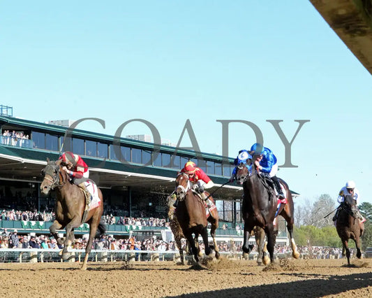 BURNHAM SQUARE - The Toyota Blue Grass G1 - 04-08-25 - KEE - Under Rail 01 Keeneland