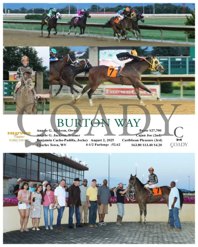 BURTON WAY - 08-02-25 - R03 - CT Hollywood Casino at Charles Town Races