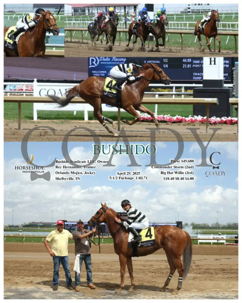 BUSHIDO - 04-29-25 - R03 - IND Indiana Grand