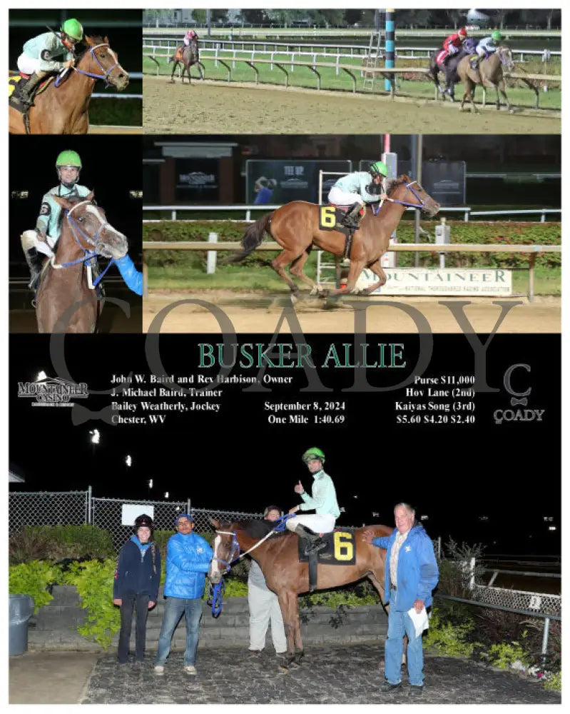 Busker Allie - 09-08-24 R07 Mnr Mountaineer Park