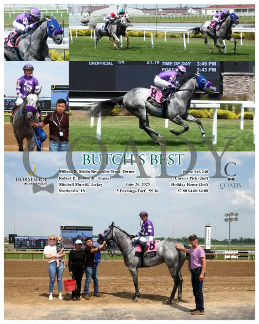 BUTCH’S BEST - 06-26-25 - R04 - IND Indiana Grand
