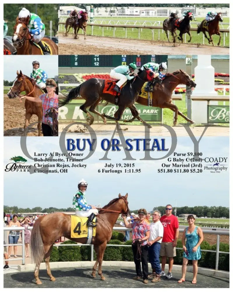 Buy Or Steal - 071915 Race 06 Btp Belterra Park