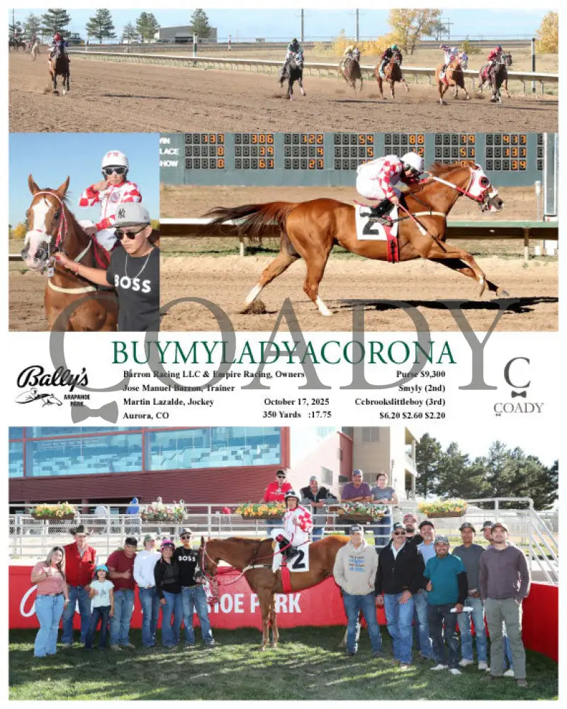 BUYMYLADYACORONA - 10-17-25 - R07 - ARP Arapahoe Park