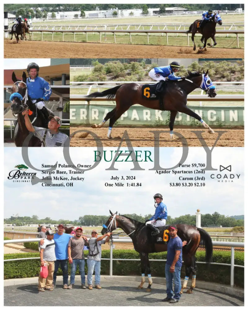 Buzzer - 070324 Race 07 Btp Belterra Park