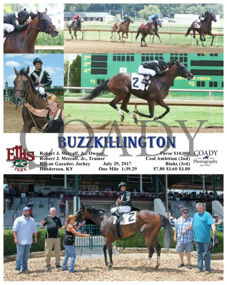 Buzzkillington - 072917 Race 01 Elp Ellis Park