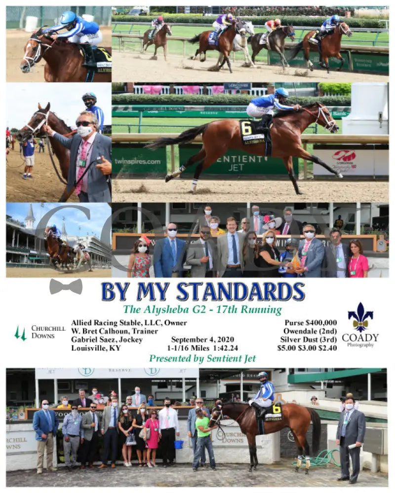 By My Standards - The Alysheba G2 17Th Running 09-04-20 R10 Cd Churchill Downs