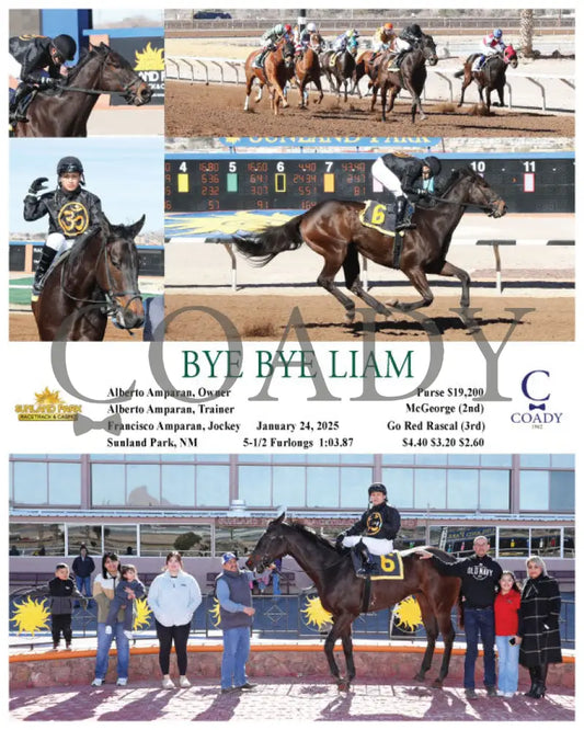 Bye Liam - 01-24-25 R04 Sun Turfway Park