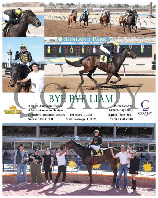 Bye Liam - 02-07-25 R04 Sun Turfway Park