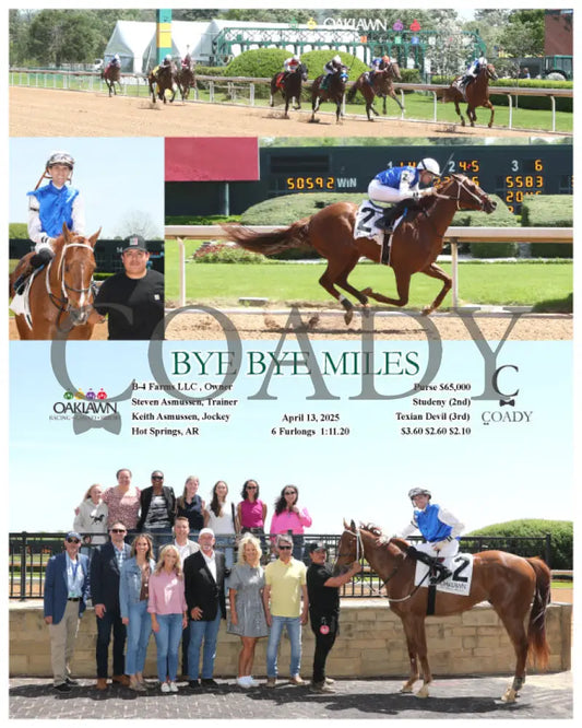 BYE BYE MILES - 04-13-25 - R01 - OP Oaklawn Park