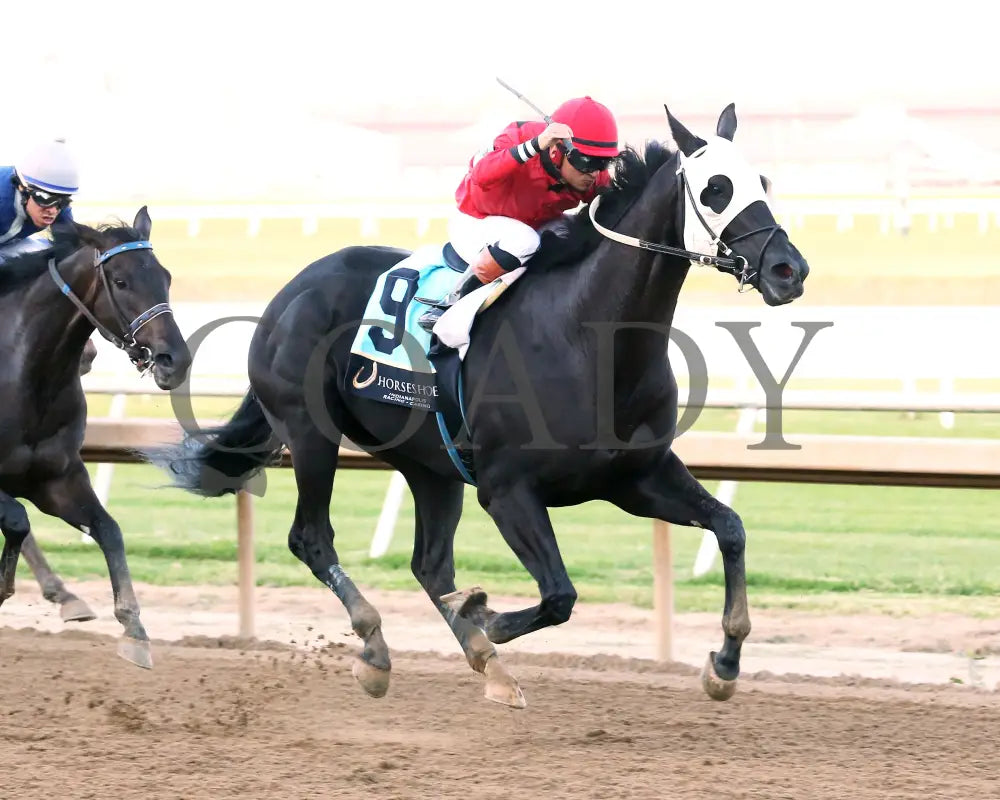 C J’S STORM - To Much Coffee - 28th Running - 10-01-25 - R09 - Horseshoe Indiana - Finish 03 - Devin Hall Indiana Grand