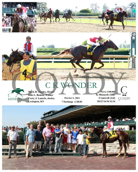C K Wonder - 10-06-24 R04 Kee Keeneland