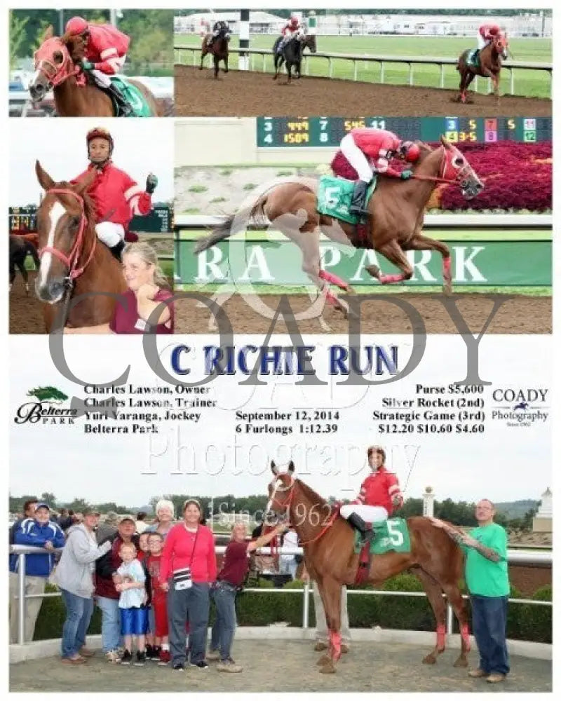 C Richie Run - 091214 Race 07 Btp Belterra Park