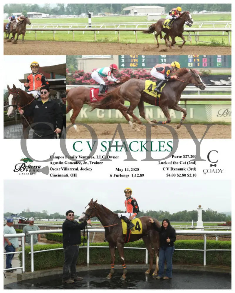 C V SHACKLES - 051425 - Race 03 - BTP Churchill Downs