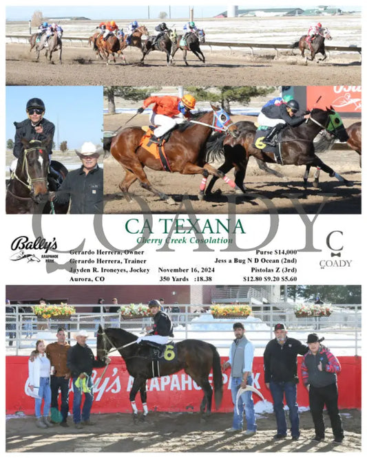 Ca Texana - Cherry Creek Cosolation 11-16-24 R02 Arp Arapahoe Park