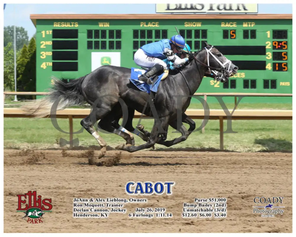 Cabot - 07-26-19 R05 Elp Action Ellis Park