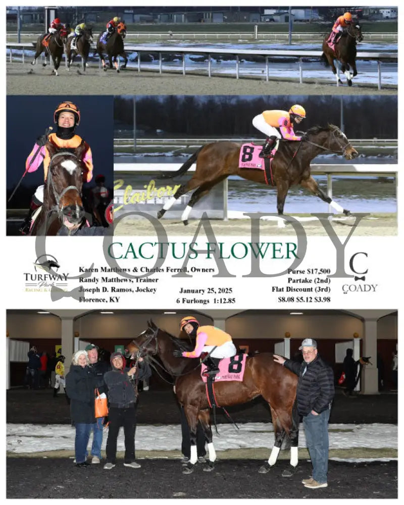 Cactus Flower - 012525 Race 01 Tp Turfway Park