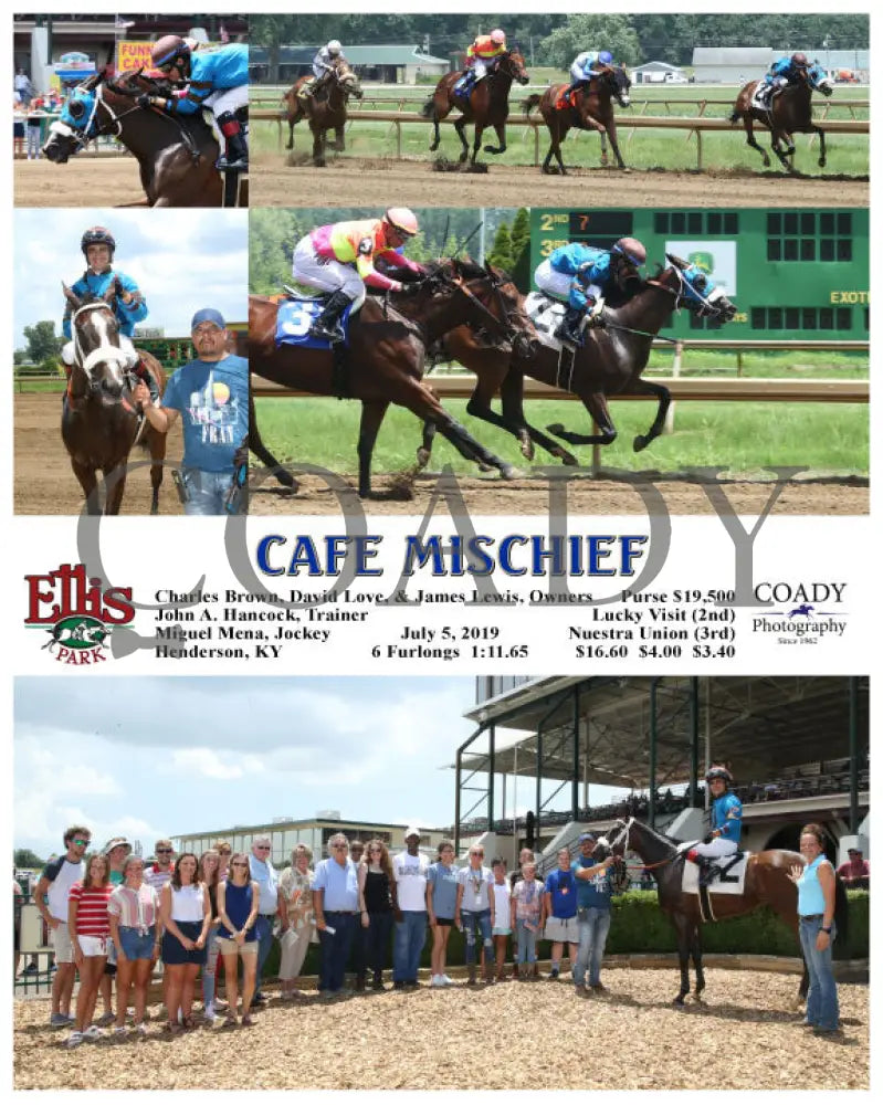 Cafe Mischief - 07-05-19 R02 Elp Ellis Park