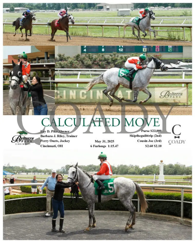 CALCULATED MOVE - 05-31-25 - R02 - BTP Churchill Downs