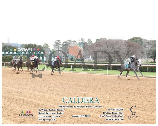 Caldera - 01-17-25 R02 Op Action 1 Oaklawn Park
