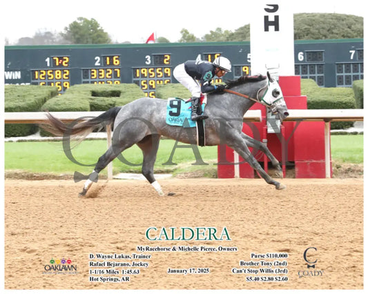Caldera - 01-17-25 R02 Op Action 3 Oaklawn Park
