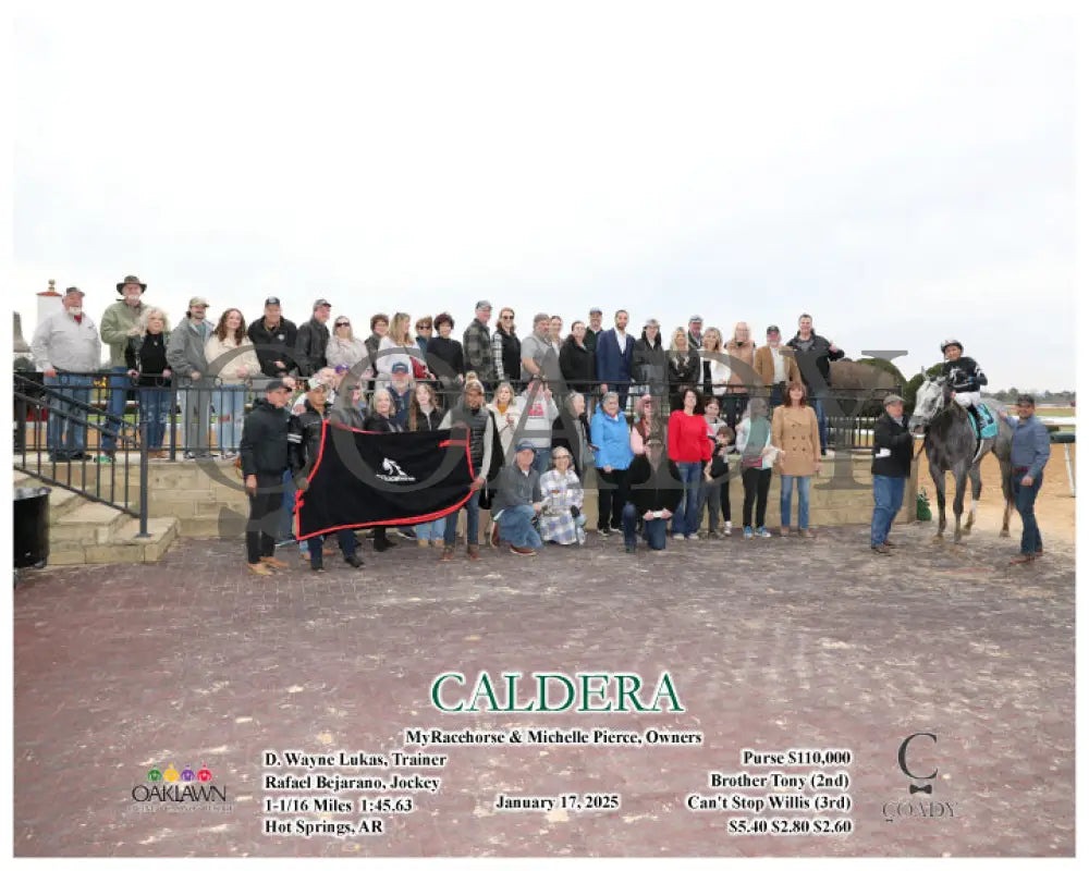 Caldera - 01-17-25 R02 Op Action 5 Oaklawn Park