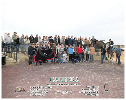 Caldera - 01-17-25 R02 Op Action 5 Oaklawn Park