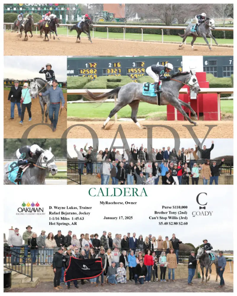 Caldera - 01-17-25 R02 Op Oaklawn Park