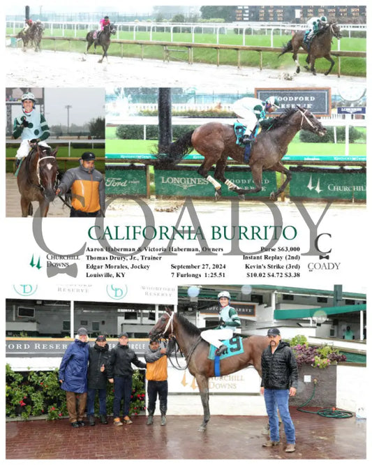 California Burrito - 092724 Race 04 Cd Churchill Downs