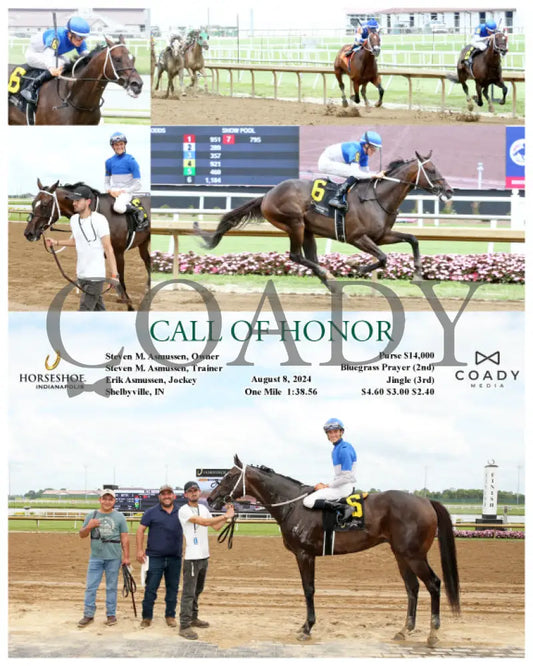 Call Of Honor - 08-08-24 R02 Ind Indiana Grand